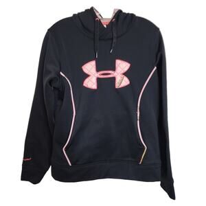 Under Armour Real Tree Pink Camo Loose Fit Hoodie, Medium
